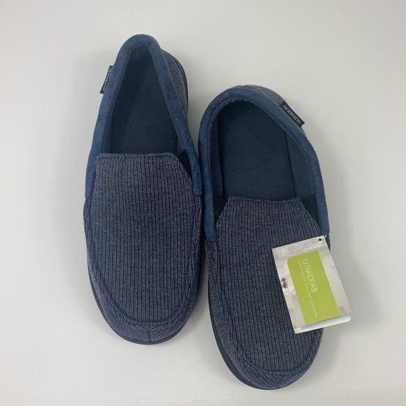Ultraideas Grey Men's Slippers Size 12 - Picture 1 of 10